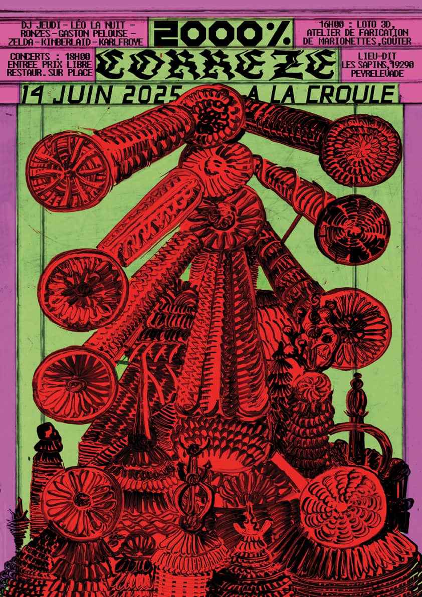 Affiche 2000 Corrèze