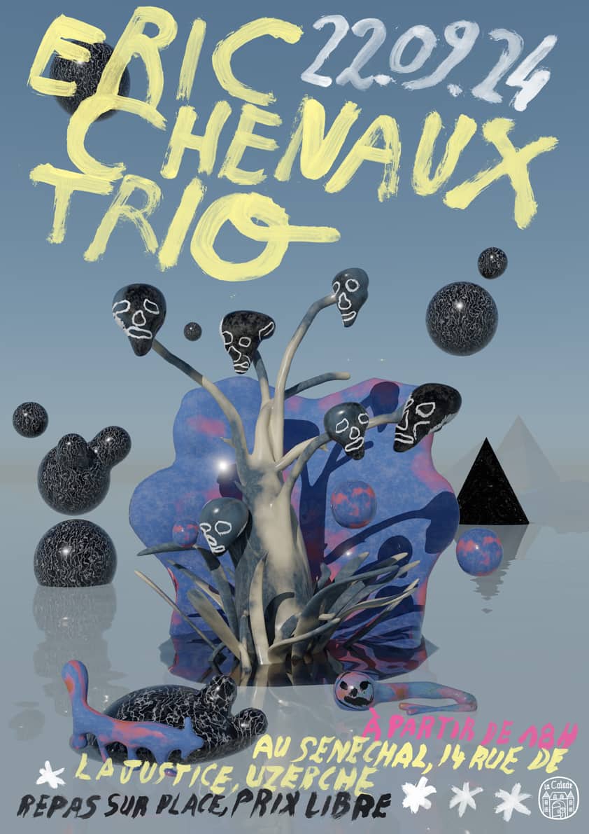 Affiche concert Eric Chenaux