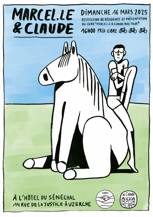 Affiche concert Marcel Claude