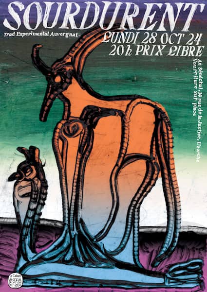 Affiche concert Sourdurent