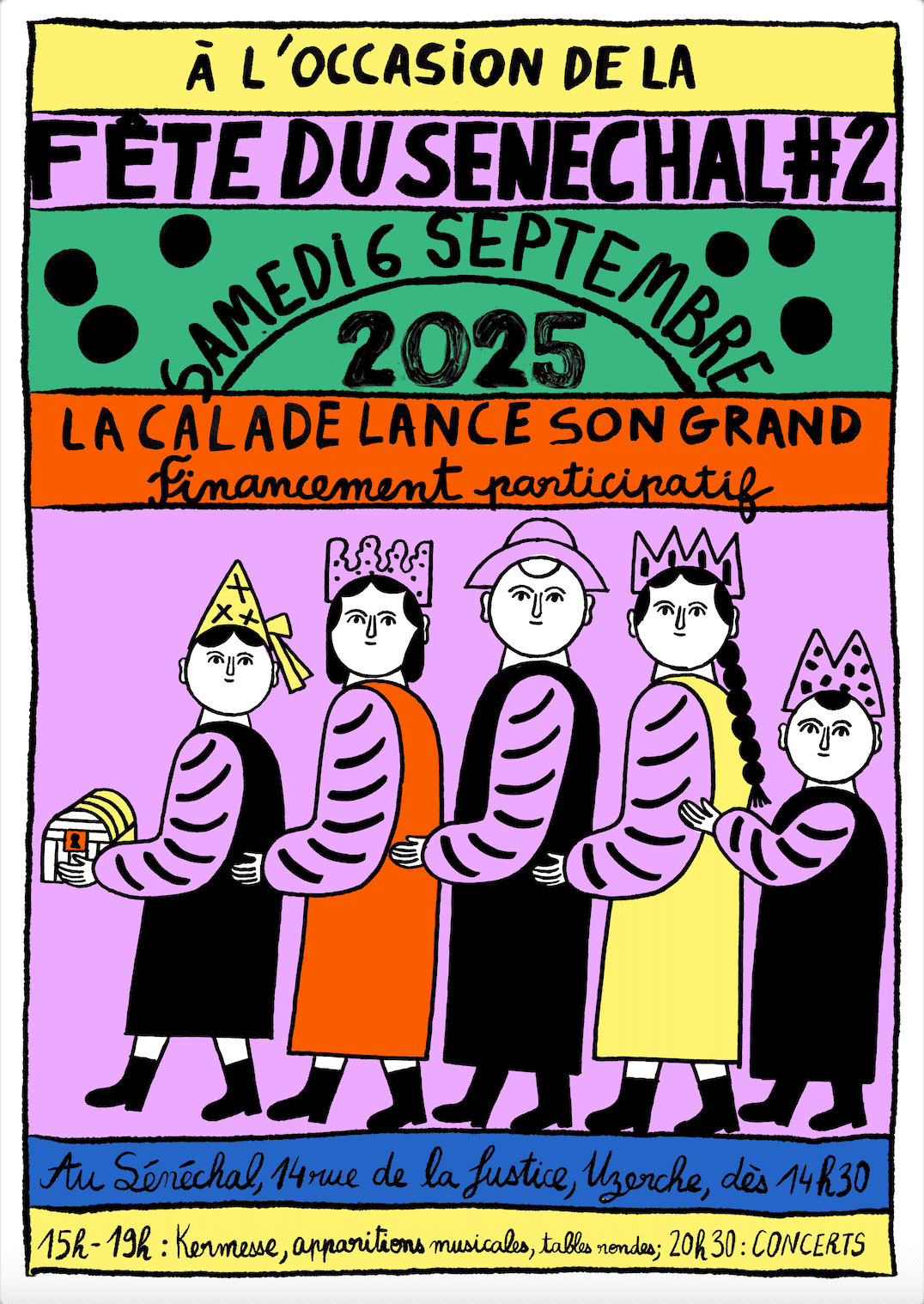 Affiche Fête du Sénéchal #2